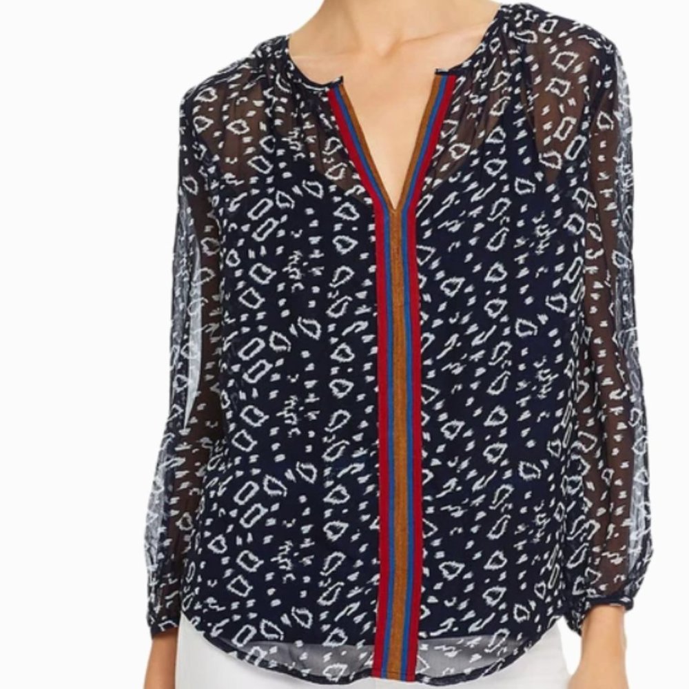 Print Blouse by Velvet by Graham and Spencer